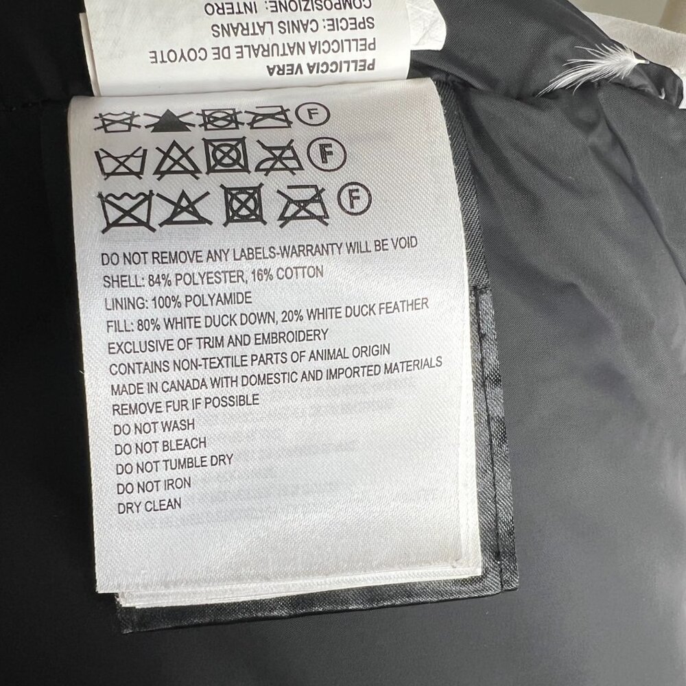 Canada Goose Hooded Winter Parka Down Coat - Picture 15 of 15